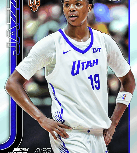 2025-26 Topps Chrome Basketball nu-255 Ace Bailey Ace Bailey Trading Card: 2025 Topps Rookie Card