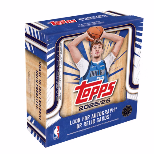 NBA Trading Card Box: 2025-26 Topps Mega Box