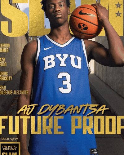 AJ-Dybantsa-BYU-Cougars-FC-RC-GOLD-METAL-SLAM-259-Magazine-BTTN-0-wow AJ-Dybantsa-BYU-Cougars-FC-RC-GOLD-METAL-SLAM-259-Magazine