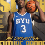 AJ-Dybantsa-BYU-Cougars-FC-RC-GOLD-METAL-SLAM-259-Magazine