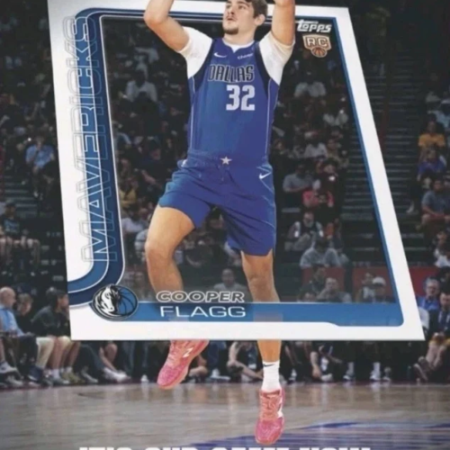 Cooper Flagg Poster 2025 Topps Poster Slam RC Cooper Flagg Poster 2025 Topps Poster Slam RC