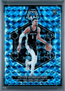 Panini-Mosaic-Victor-Wembanyama-238-Reactive-Blue-Rookie-RC