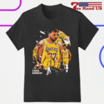 Luka Dončić Angeles Lakers Basketball Graphic Shirt
