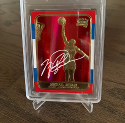 Gold-Red Holo Refractor Signature Series