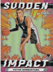NBA-2023-24-Topps-Chrome-Basketball-Sudden-Impact-Victor-Wembanyama-SI-1-Rookie.webp