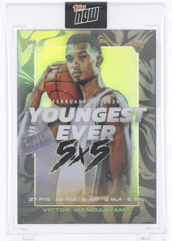 NBA-2023-24-Topps-NOW-Trading-Card-VW-2-Victor-Wembanyama