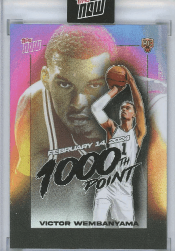 NBA-2023-Topps-Now-Basketball-Victor-Wembanyama-VW-1-Rookie-Card-1-000th