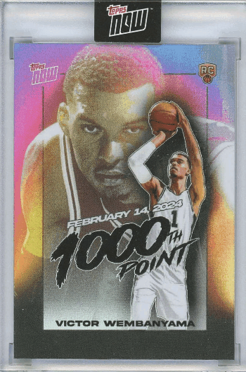 NBA-2023-Topps-Now-Basketball-Victor-Wembanyama-VW-1-Rookie-Card-1-000th