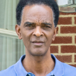 On Thursday, May 23, 2024, Ralph Sampson, former NBA basketball forward and ancestor to the Blakey Family farm in McGaheysville, VA is interviewed by USDA personnel from Natural Resources Conservation Services (NRCS) on available USDA programs, both technical and financial for which the farm may qualify. (USDA photo)