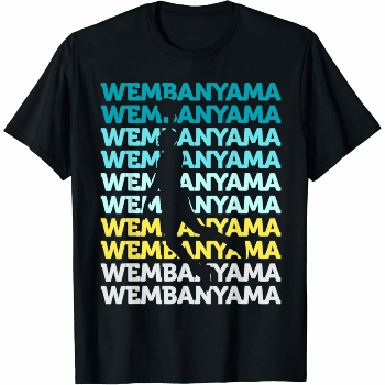 Sam-Soft-Wembanyama-Basketball-Fan-T-Shirt