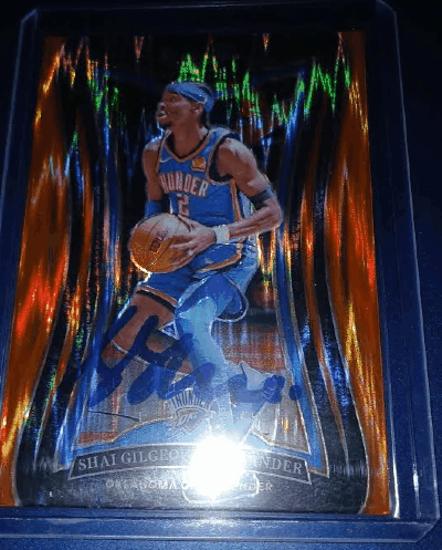 Shai Gilgeous - Alexander Trading Card: Autographed Topps 2026