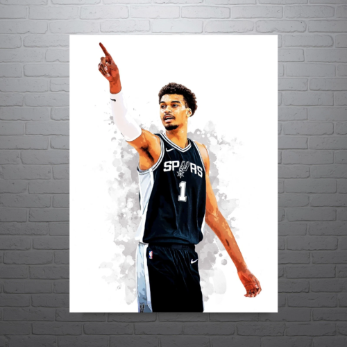 Victor Wembanyama San Antonio Spurs Sports Print-The Point