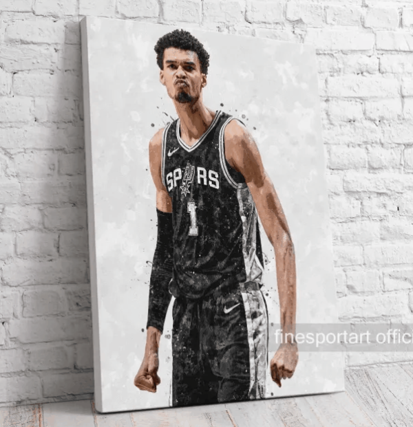 wemby-print-art: The scowl