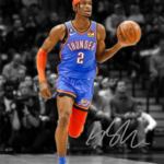 Shai-Gilgeous-Alexander-Oklahoma-City-Thunder-OKC-Signed-Photo-Autograph-Print-Poster-Wall-Art-Home