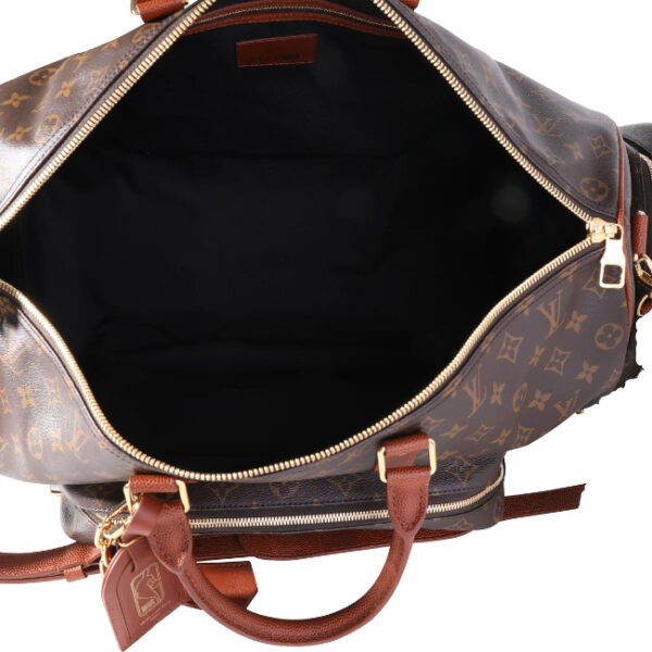 Louis_Vuitton_NBA_Monogram_Canvas-inside-view Louis Vuitton NBA Monogram Canvas Trio_Pocket Keepall Clasp