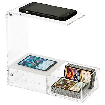 plastic-card-scanner Ergonomic Acrylic Card Scanner Stand