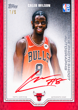caleb-wilson-Topps-2027-sample Caleb Wilson Topps 2027 sample NBA Trading Card