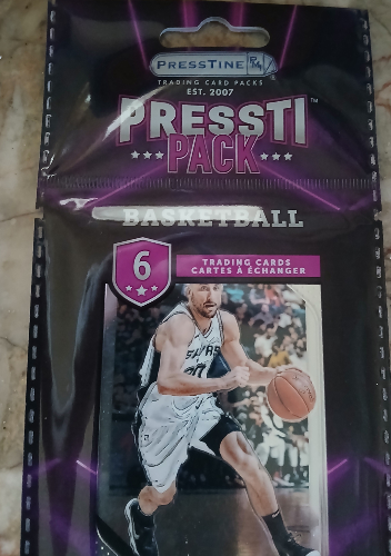 Manu Ganobli Pressti 6 card Factory Sealed Pack