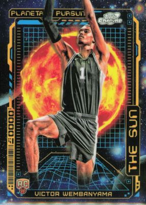 2023-Topps-Chrome-Cosmic-nu-PPS-9-Planetary-Pursuit-–-Sun