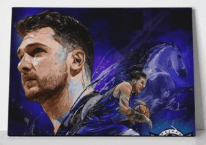 Luca-Doncic-Wrapped-Canvas-The-Blue-Horse-BTTN